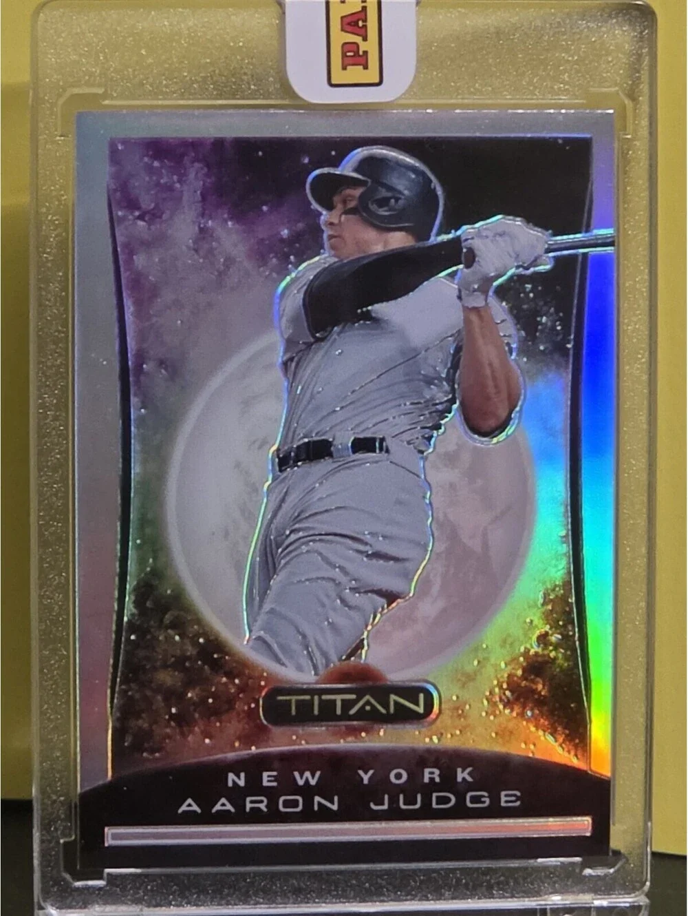 Aaron Judge 2020 Panini Moon Shot Refractor Insert New York Sealed